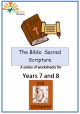 The Bible: Sacred Scripture worksheets - EB-SJ11