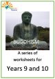 Buddhism worksheets Years 9 and 10 - EB-Bud99