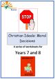 Christian Ideals: Moral Decisions worksheets - EB-MJ180