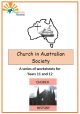Church in Australian Society worksheets - EB-CC97