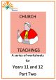 Church Teachings Years 11 and 12 Part Two - EB-CC117a