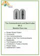 Ten Commandments and Beatitudes - E9-2