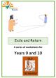 Exile and Return worksheets -EB-SJ71