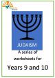 Judaism worksheets Years 9 and 10 - EB-Ju184