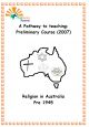 Religion in Australia pre-1945 - KIT-RAP1945