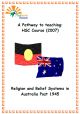 Religion and Belief systems in Australia Post 1945 - KIT-RBSP1945