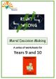 Moral Decision Making worksheets - EB-MJ53