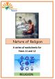 Nature of Religion and Beliefs worksheets - EB-GRL126