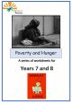 Poverty and Hunger worksheets - EB-MJ30