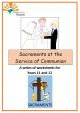 Sacraments at the Service of Communion worksheets - EB-PLS93