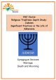 Significant Practices in the Life of Adherents Judaism- EB-HSC248