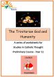 The Trinitarian God and Humanity worksheets- EB-SCT11/222