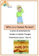 Who is a Human Person? worksheets - EB-SCT11/221
